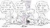 Cartoon: ...während du schliefst... (small) by kusubi tagged kusubi