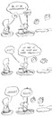 Cartoon: zu Hause (small) by kusubi tagged kusubi