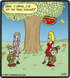 Cartoon: Keebler Tree Fight (small) by cartertoons tagged keebler,elves,date,night,tree