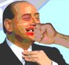 Cartoon: Gewalt ist keine Lösung (small) by Fareus tagged silvio berlusconi mailand gewalt italien