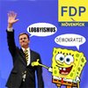 Cartoon: Lobbykratie (small) by Fareus tagged fdp,politik,westerwelle,lobby,lobbyismus,demokratie