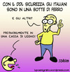 Cartoon: DDL sicurezza (small) by sdrummelo tagged ddl,sicurezza,lega,nord,razzismo,xenofobia