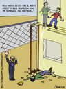 Cartoon: Safety responsible (small) by sdrummelo tagged safety,morti,bianche,incidenti,sul,lavoro,sicurezza