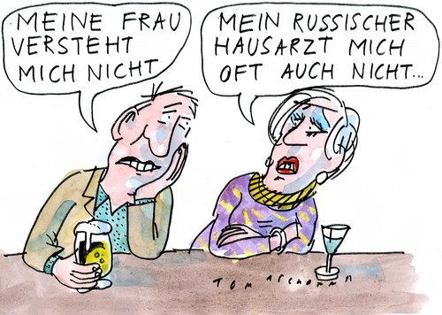 Cartoon: Ärzte (medium) by Jan Tomaschoff tagged ärzte,gesundheitssystem,ärzte,gesundheitssystem