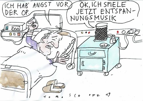Cartoon: Angst (medium) by Jan Tomaschoff tagged zuwendung,einsamkeit,krankheit,zuwendung,einsamkeit,krankheit