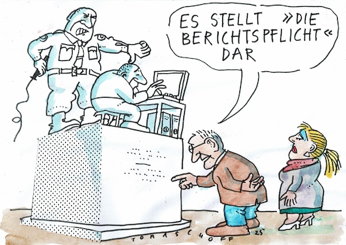 Berichtspflicht Berichtspflicht