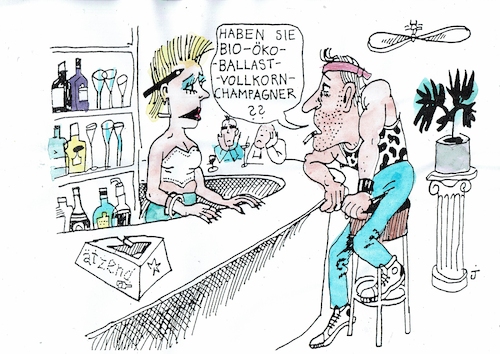 Cartoon: Bio (medium) by Jan Tomaschoff tagged gesundheit,konsum,bio,luxus,gesundheit,konsum,bio,luxus
