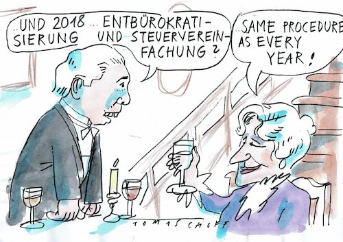 Cartoon: Bürokratie Steuerrecht (medium) by Jan Tomaschoff tagged bürokratie,steuerrecht,bürokratie,steuerrecht