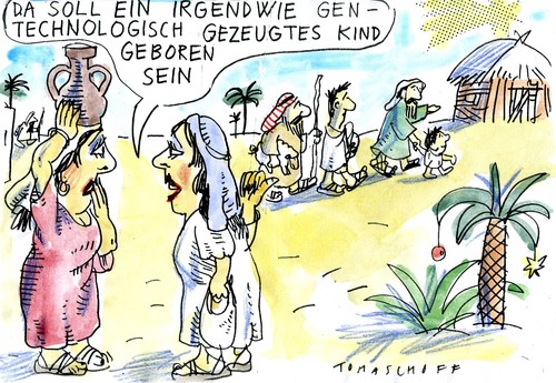 Cartoon: christmas 1 (medium) by Jan Tomaschoff tagged weihnachten,weihnachten