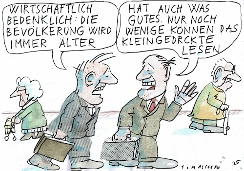 Cartoon: Demografie (medium) by Jan Tomaschoff tagged renten,demografie,babyboomer,generationengerechtigkeit,renten,demografie,babyboomer,generationengerechtigkeit
