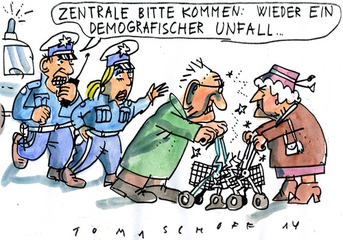 Demographischer Unfall