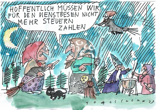 Cartoon: Dienstwagen (medium) by Jan Tomaschoff tagged subventiomnen,dienstwagenprivileg,subventiomnen,dienstwagenprivileg