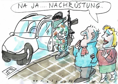 Cartoon: Diesel 2 (medium) by Jan Tomaschoff tagged diesel,nachrüstung,diesel,nachrüstung