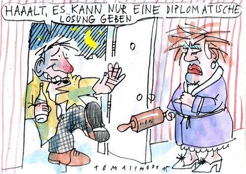 diplomatische Lösung diplomatische Lösung