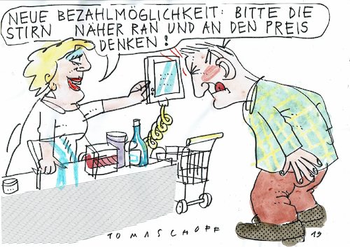 Cartoon: drahtlos (medium) by Jan Tomaschoff tagged technologie,internet,zahlsysteme,technologie,internet,zahlsysteme