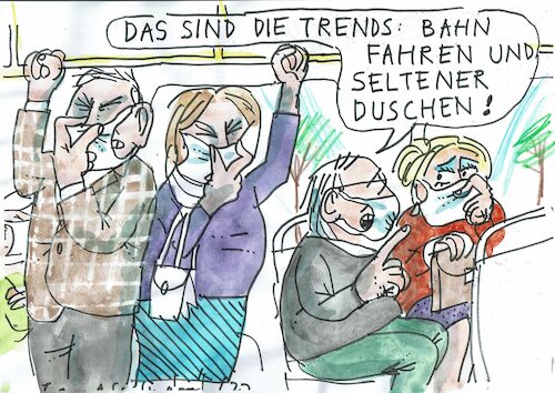 Cartoon: Duschen (medium) by Jan Tomaschoff tagged energie,corona,energie,corona