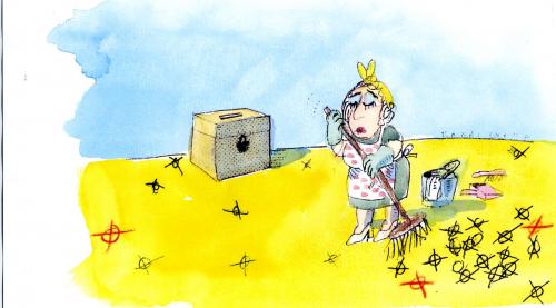 Cartoon: Elections (medium) by Jan Tomaschoff tagged elections