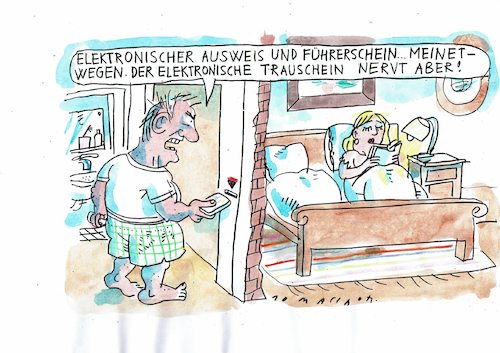 Elektronischer Trauschein