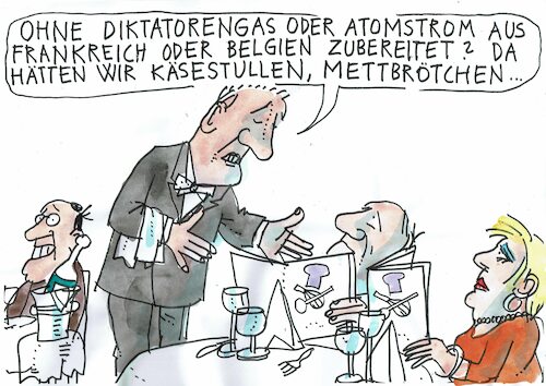 Cartoon: energiearm (medium) by Jan Tomaschoff tagged ukraine,russland,energie,gas,atom,ukraine,russland,energie,gas,atom