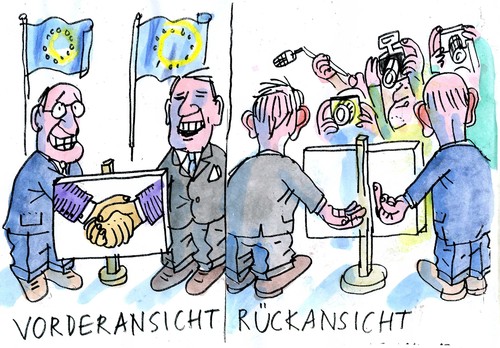 Cartoon: Europa (medium) by Jan Tomaschoff tagged eurokrise,europa,eurokrise,europa