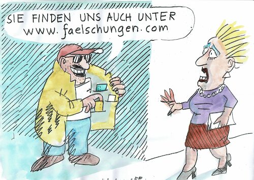 Cartoon: Fälschung (medium) by Jan Tomaschoff tagged fälschung,ausweis,impfausweis,fälschung,ausweis,impfausweis