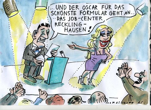 Cartoon: Formular (medium) by Jan Tomaschoff tagged bürokratie,bürokratie