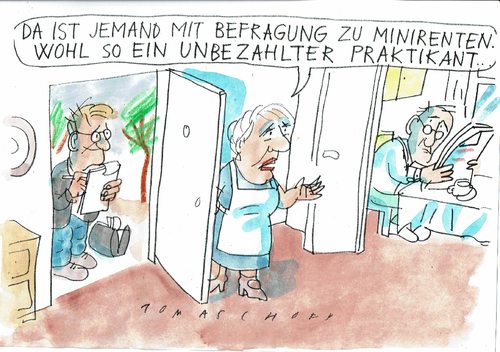 Cartoon: Generationsgerecht (medium) by Jan Tomaschoff tagged renten,generationen,jugend,renten,generationen,jugend