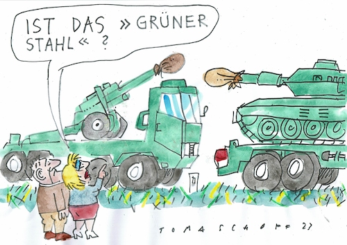 grüner Stahl grüner Stahl