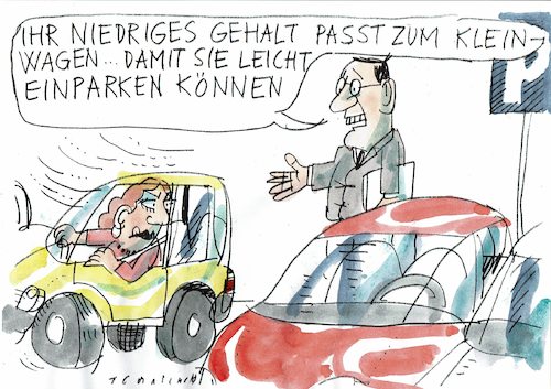 Cartoon: Hilfe (medium) by Jan Tomaschoff tagged lohngerechtigkeit,frazuen,gleichstellung,lohngerechtigkeit,frazuen,gleichstellung