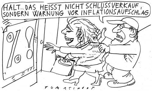 Cartoon: Inflation (medium) by Jan Tomaschoff tagged inflation