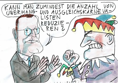 Cartoon: Karneval (medium) by Jan Tomaschoff tagged corona,pandemie,abstand,karneval,corona,pandemie,abstand,karneval