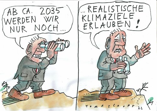 Cartoon: Klimaziele (medium) by Jan Tomaschoff tagged klimawandel,klimaziele,versprechen,klimawandel,klimaziele,versprechen