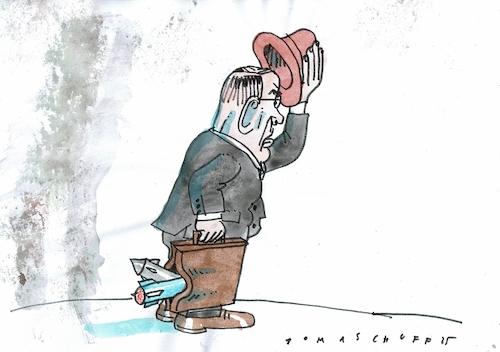 Cartoon: Lawrow (medium) by Jan Tomaschoff tagged lawrow,russland,verhandlungen,diplomatie,krieg,lawrow,russland,verhandlungen,diplomatie,krieg