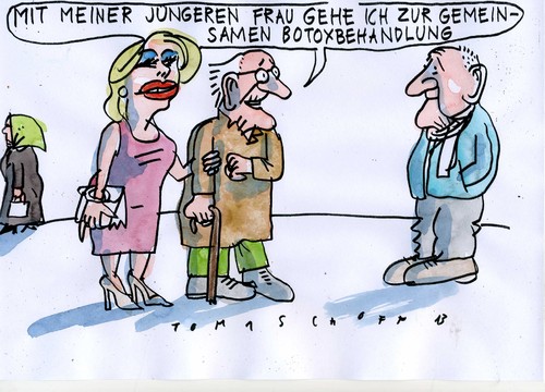 Cartoon: no (medium) by Jan Tomaschoff tagged health,beauty,cosmetic,surgery,health,beauty,cosmetic,surgery