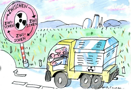 Cartoon: no (medium) by Jan Tomaschoff tagged nuclear,power,energy,nuclear,power,energy