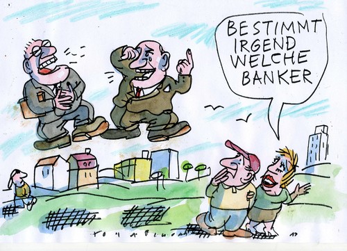 Cartoon: no (medium) by Jan Tomaschoff tagged banks,banks