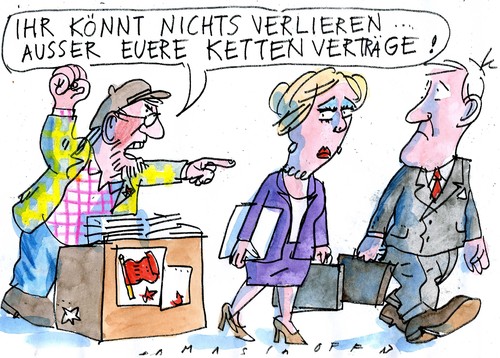 Cartoon: no (medium) by Jan Tomaschoff tagged jobs,economy,jobs,economy