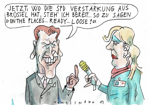 Cartoon: Oettinger (medium) by Jan Tomaschoff tagged oettinger,europa,deutschland,oettinger,europa,deutschland