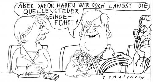 Cartoon: Quelle-Katalog (medium) by Jan Tomaschoff tagged quelle,insolvenz,arcandor,karstadt,schickedanz,bürgschaft,staatshilfe,quelle,insolvenz,arcandor,karstadt,schickedanz,bürgschaft,staatshilfe