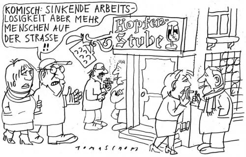 Cartoon: Rauchverbot (medium) by Jan Tomaschoff tagged arbeitslosigkeit,rauchverbot,zigaretten,cigarettes,arbeitslosigkeit,arbeit,job,karriere,arbeitslos,rauchverbot,abhängigkeit,genussmittel,gesetz,gesundheit,nichtraucherzone,nikotin,rauchen,raucher,rauchergesetz,rauchergesetze,raucherkneipe,raucherurteil,rauchfrei,tabak,verbraucherschutz,zigarette,nichtraucher,kneipe,bar