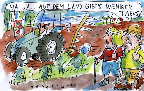 Cartoon: Rot-Rot (medium) by Jan Tomaschoff tagged rotrot,linke,spd,rot