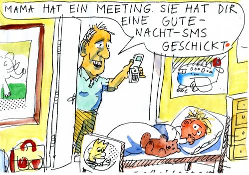 Cartoon: SMS (medium) by Jan Tomaschoff tagged sms,handy,mobile,vater,mutter,eltern,kinder,parents,kids,children,sms,handy,digitale medien,digitalisierung,fortschritt,funk,interaktivität,kommunikation,mobil,mobile,mobilfunk,mobilfunkanbieter,netzwerk,neue medien,technik,vernetzt,mobiltelefon,telefon,familie,vater,mutter,kind,erziehung,verantwortung,vernachlässigen,familienbetrieb,familienbild,familienkreis,familienplanung,heim,hausmann,jugendhilfe,jugendamt,kinder,kinderhilfe,paar,sohn,sorgerecht,vaterrolle,mutterrolle,informationsgesellschaft,rabenmutter,digitale,medien,neue