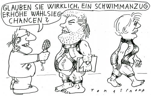 Cartoon: Sommer (medium) by Jan Tomaschoff tagged kurt,beck,spd,kurt beck,agenda 2010,arbeiterpartei,bundeskanzler,bundeskanzlerkandidat,demokratischer sozialismus,grosse koalition,große koalition,hartz,hartz4,hartziv,kanzlerkandidat,liberal,linke,linksruck,parteivorsitzender,partei,sozialdemokratisch,sozialdemokratische partei deutschland,sozialismus,sozialist,andrea ypsilanti,bündnis,glaubwürdigkeit,hessen,koalition,landtagswahlen,linkspartei,lügner,oskar lafontaine,parteischädigend,ruf,rufzerstörung,wahlen,wählerstimme,wahlversprechen,wortbruch,schwimmanzug,synchronschwimmen,kurt,beck,agenda,2010,demokratischer,grosse,große,sozialdemokratische,deutschland,andrea,ypsilanti,oscar,lafontaine,oskar