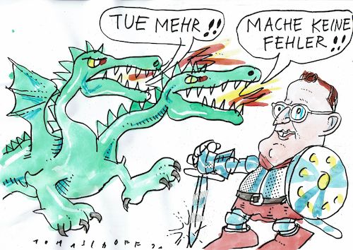 Cartoon: Spahn (medium) by Jan Tomaschoff tagged corona,spahn,kritik,corona,spahn,kritik