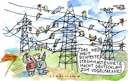 Cartoon: Strom (medium) by Jan Tomaschoff tagged strom,energie,strom,energie