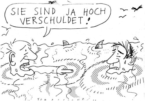 Verschuldet