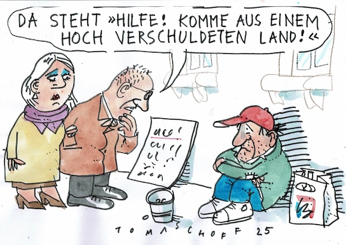 verschuldet verschuldet