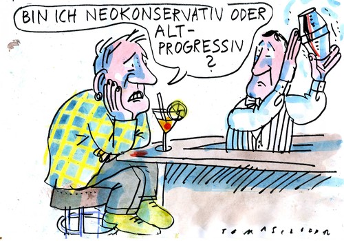 Cartoon: Wähleridentitätskrise (medium) by Jan Tomaschoff tagged wahlen,meinungsumfragen,wahlen,meinungsumfragen