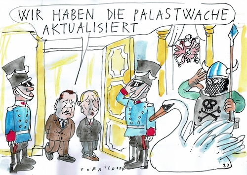 Cartoon: Wagnerianer (medium) by Jan Tomaschoff tagged krieg,russland,putin,wagner,krieg,russland,putin,wagner