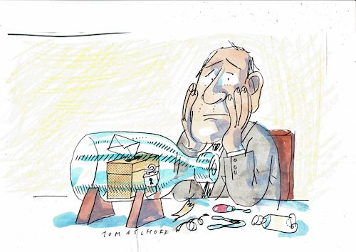 Cartoon: Wahl (medium) by Jan Tomaschoff tagged wahlen,wähler,wahlen,wähler